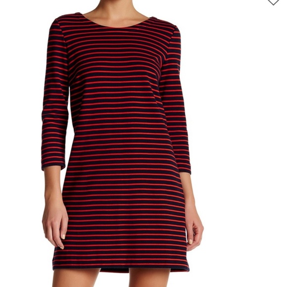 J. Crew Factory Dresses & Skirts - J. Crew Factory Maritime Striped Shift Dress